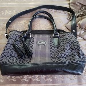 Coach Black Molly Satchel